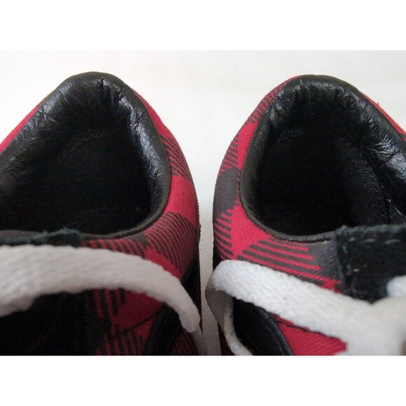 Vans‎ Old Skool Shoes Sneakers Women 6 Men 4.5 Buffalo Plaid Leopard Print Skate - Picture 7 of 10